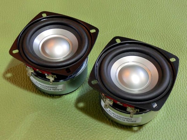 Infinity 8センチスピーカーユニット