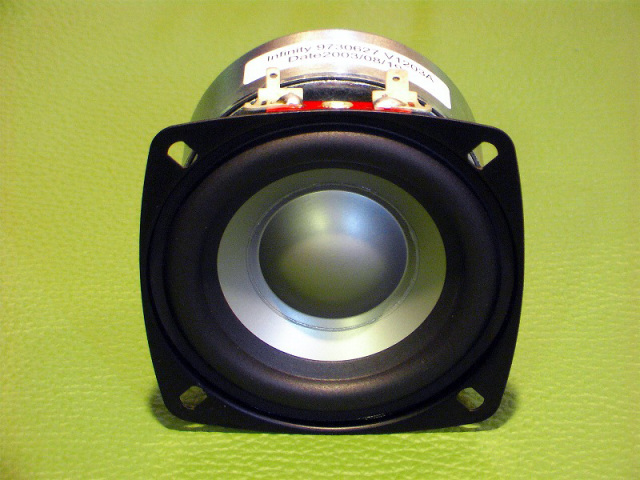 Infinity 8センチスピーカーユニット