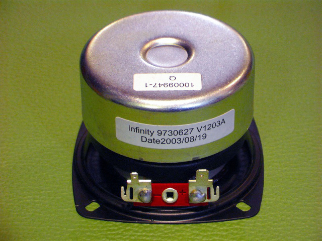 Infinity 8センチスピーカーユニット