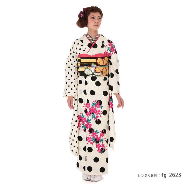 結婚式やお呼ばれに合うfg 2623の着物レンタル 振袖ガールズ