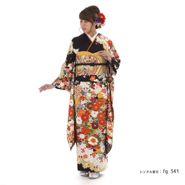 十日町青柳謹製 大光 振袖 フルセット トールサイズ 青柳 成人式用振袖