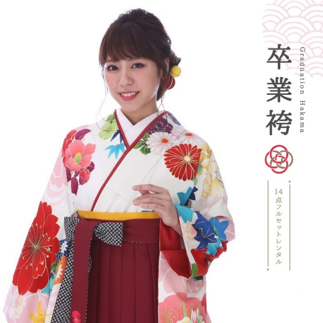 卒業式着物袴商品の画像