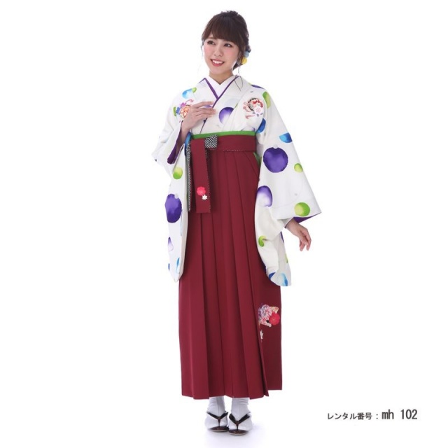 卒業式着物袴商品の画像
