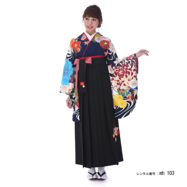 卒業式着物袴商品の画像