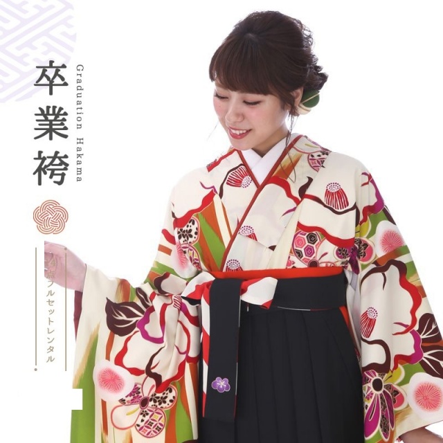 卒業式着物袴商品の画像