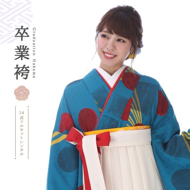 卒業式着物袴商品の画像