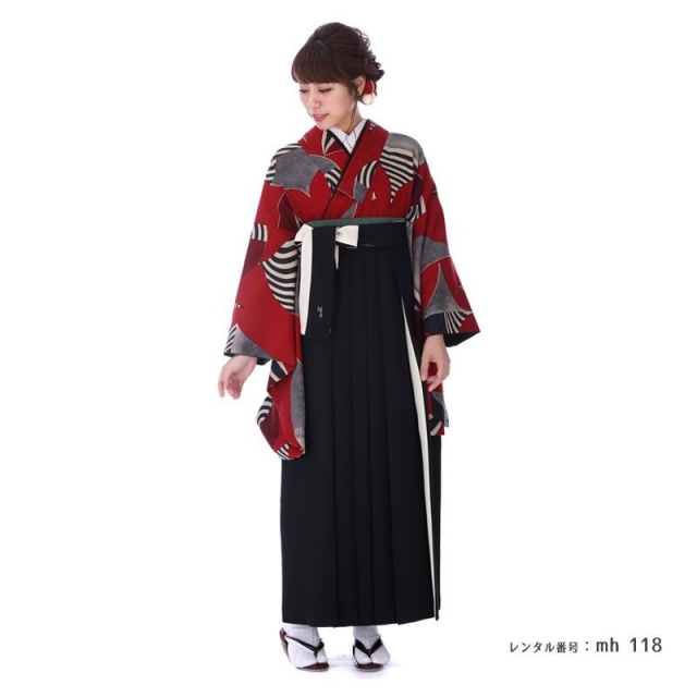 卒業式着物袴商品の画像