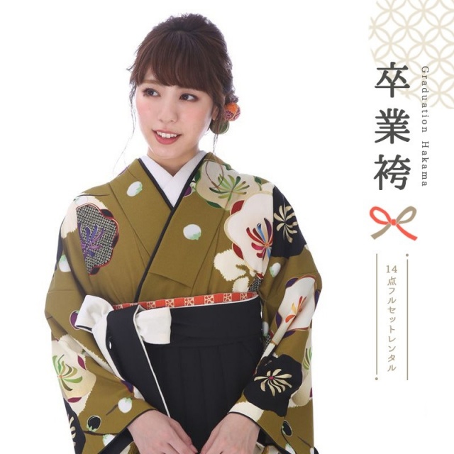 卒業式着物袴商品の画像