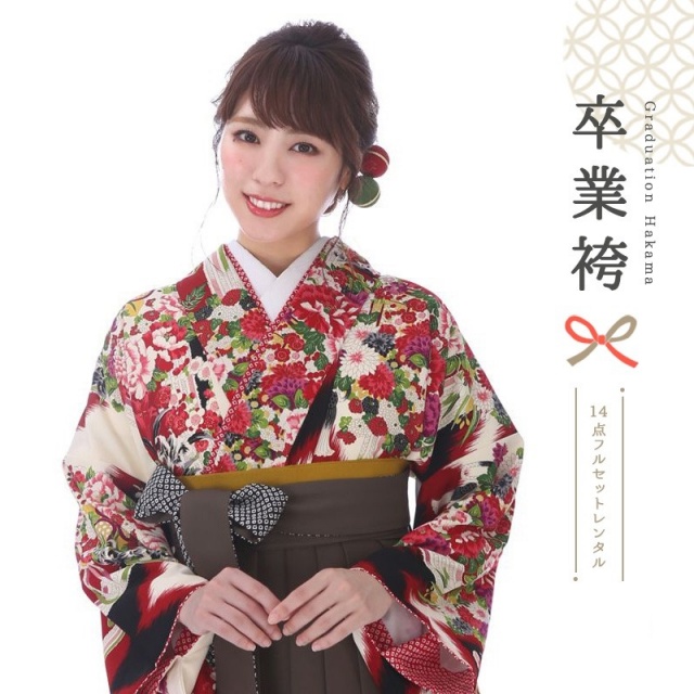 卒業式着物袴商品の画像