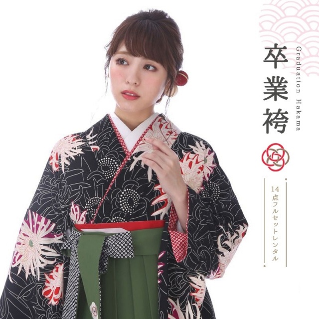 卒業式着物袴商品の画像