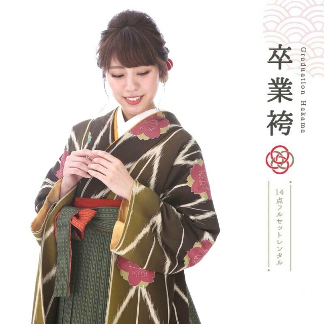 卒業式着物袴商品の画像