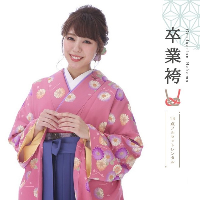 卒業式着物袴商品の画像
