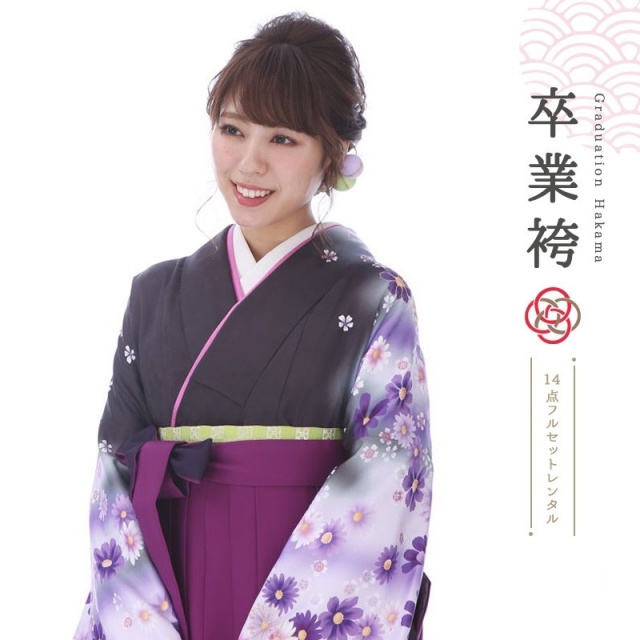 卒業式着物袴商品の画像