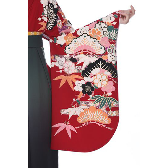 卒業式着物袴商品の画像