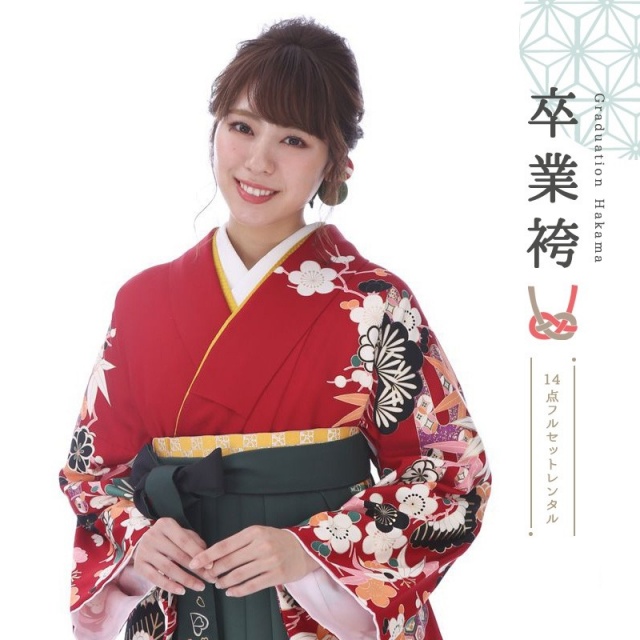 卒業式着物袴商品の画像