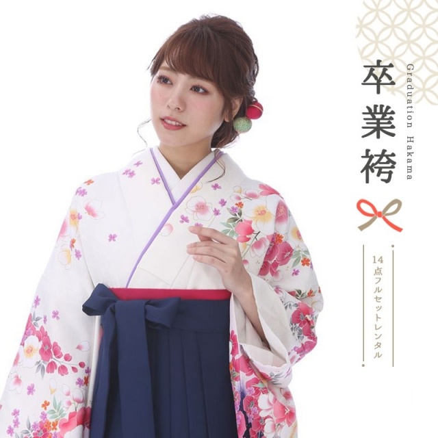 卒業式着物袴商品の画像