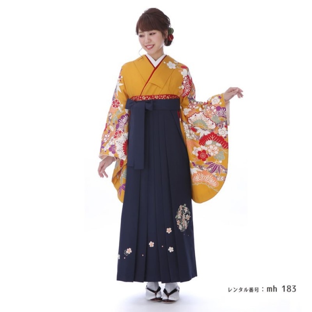 卒業式着物袴商品の画像