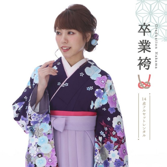 卒業式着物袴商品の画像