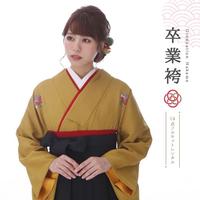 卒業式着物袴商品の画像