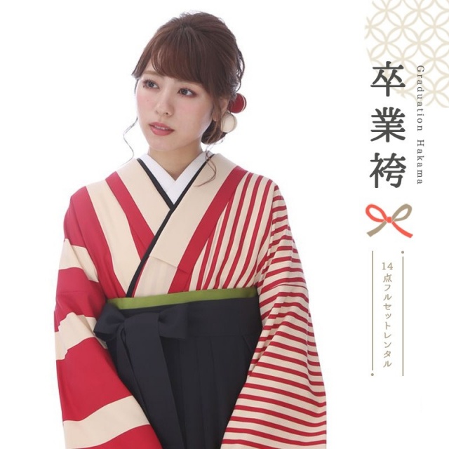 卒業式着物袴商品の画像