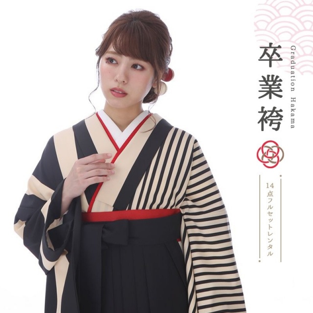 卒業式着物袴商品の画像