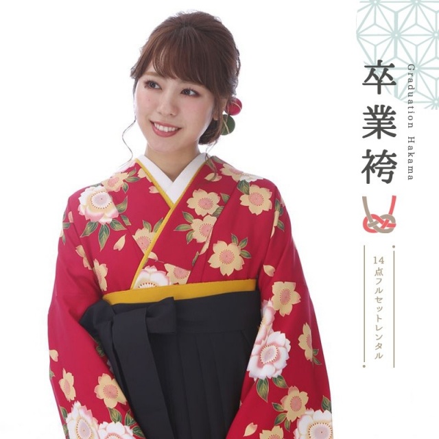 卒業式着物袴商品の画像