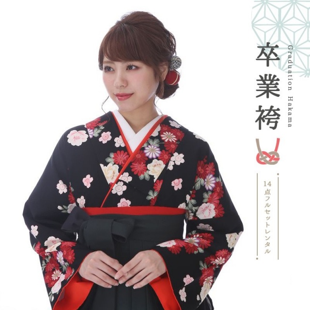 卒業式着物袴商品の画像
