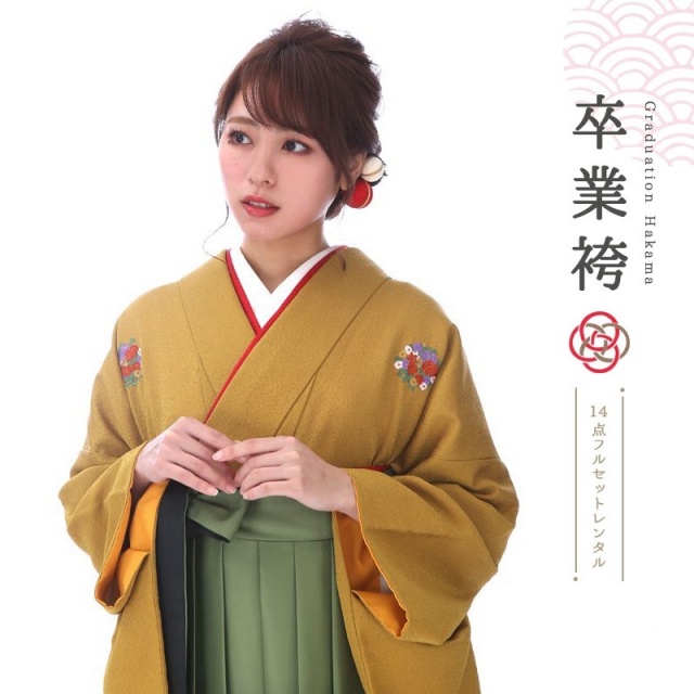 卒業式着物袴商品の画像