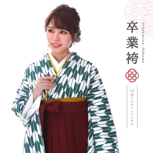 卒業式着物袴商品の画像