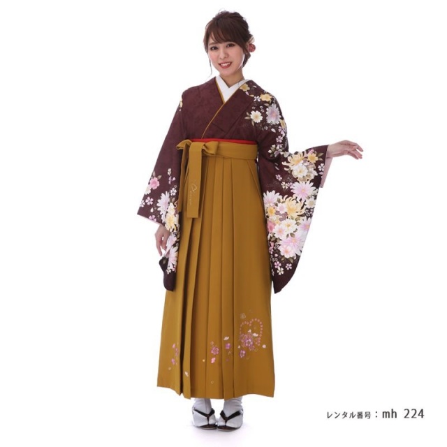 卒業式着物袴商品の画像
