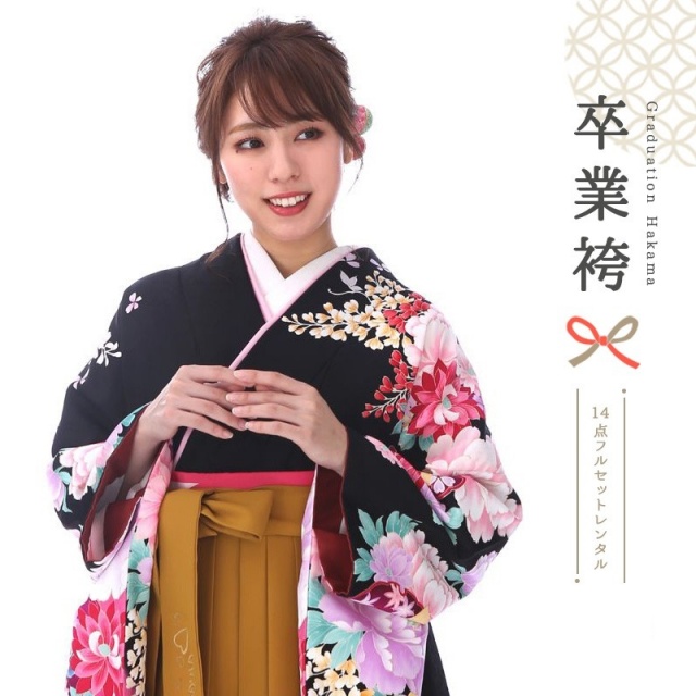 卒業式着物袴商品の画像