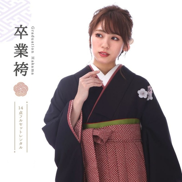 卒業式着物袴商品の画像
