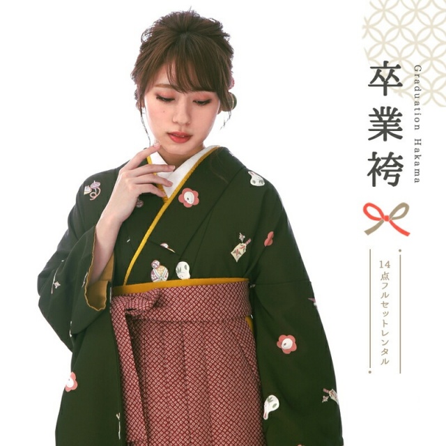 卒業式着物袴商品の画像