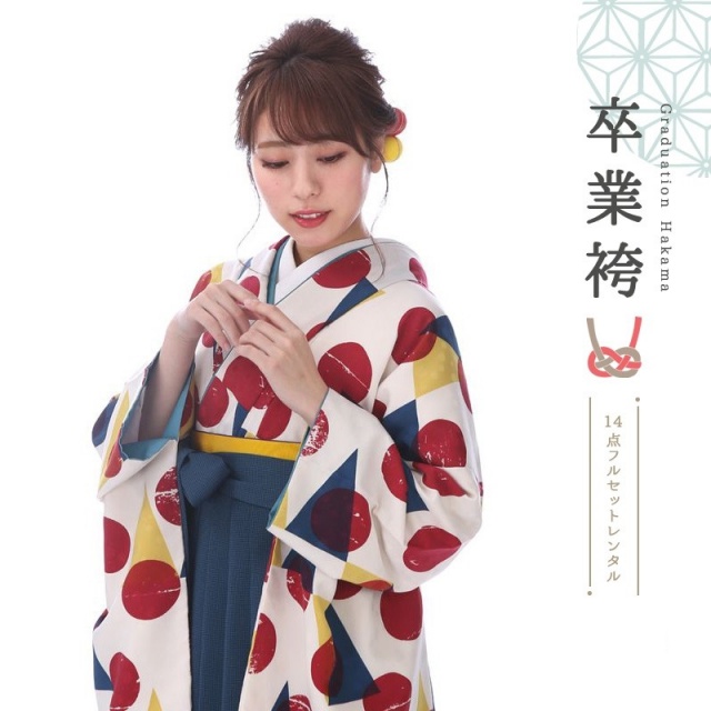 卒業式着物袴商品の画像