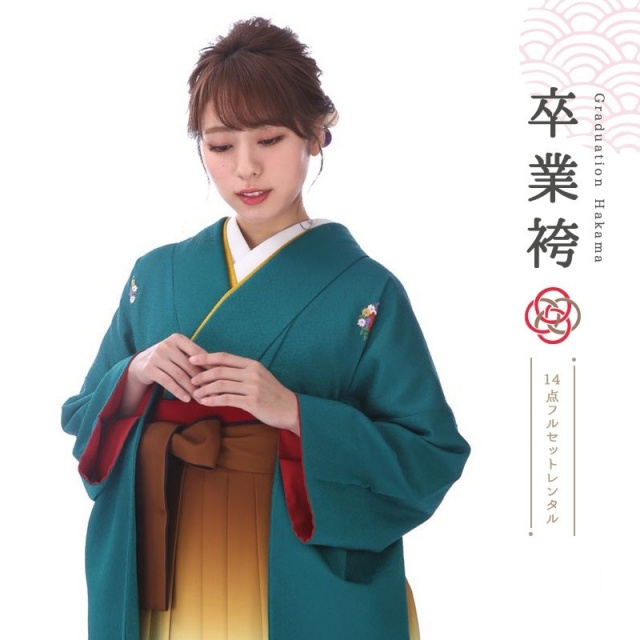 卒業式着物袴商品の画像
