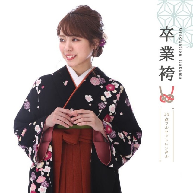 卒業式着物袴商品の画像