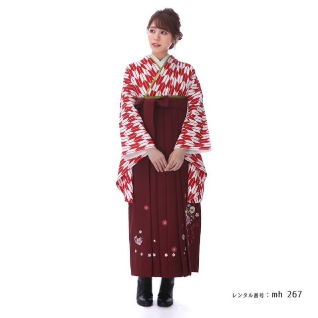 卒業式着物袴商品の画像