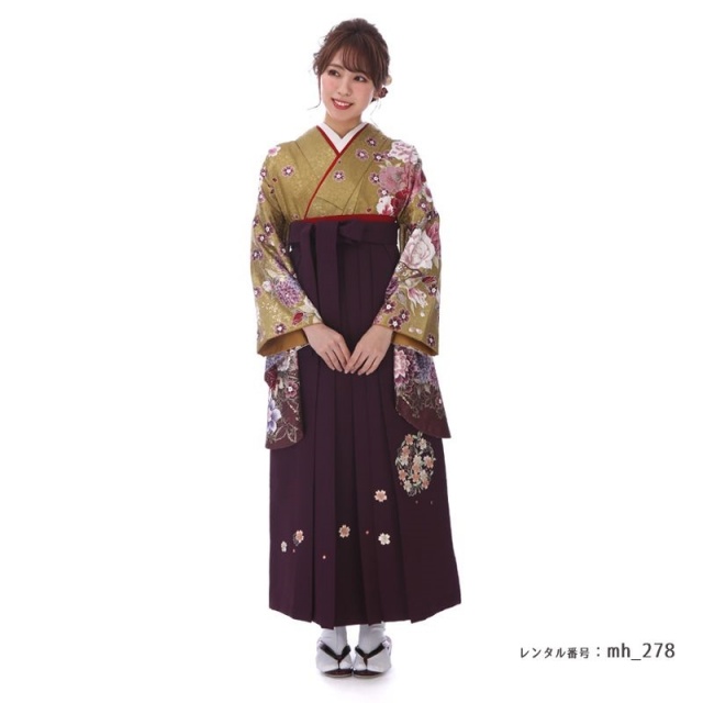 卒業式着物袴商品の画像