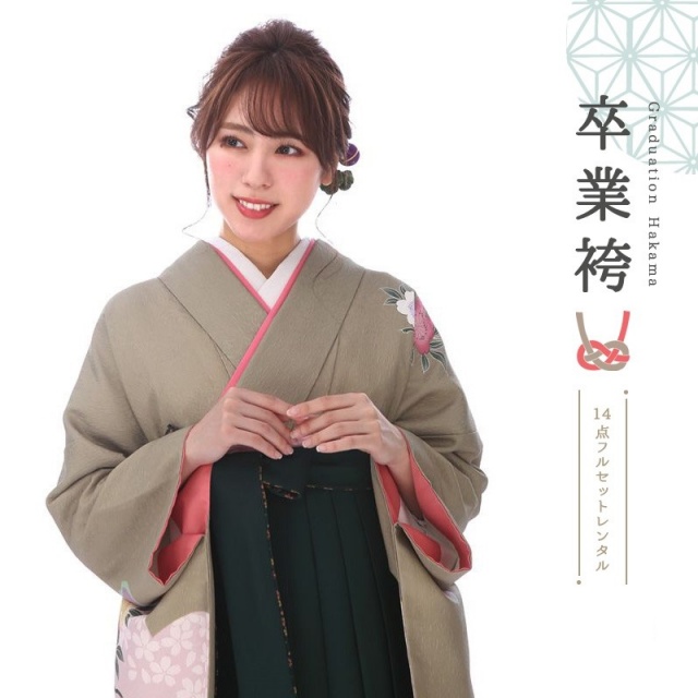 卒業式着物袴商品の画像