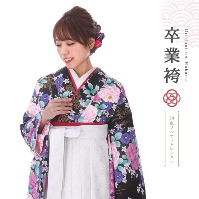 卒業式着物袴商品の画像