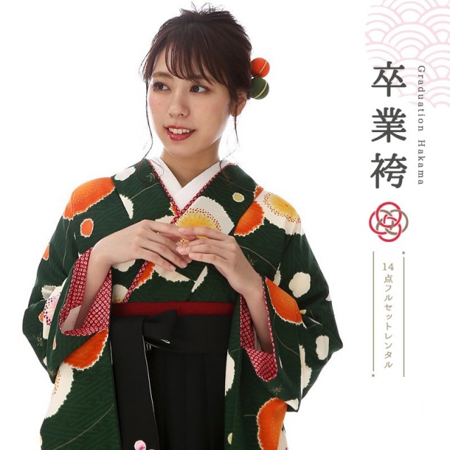 卒業式着物袴商品の画像