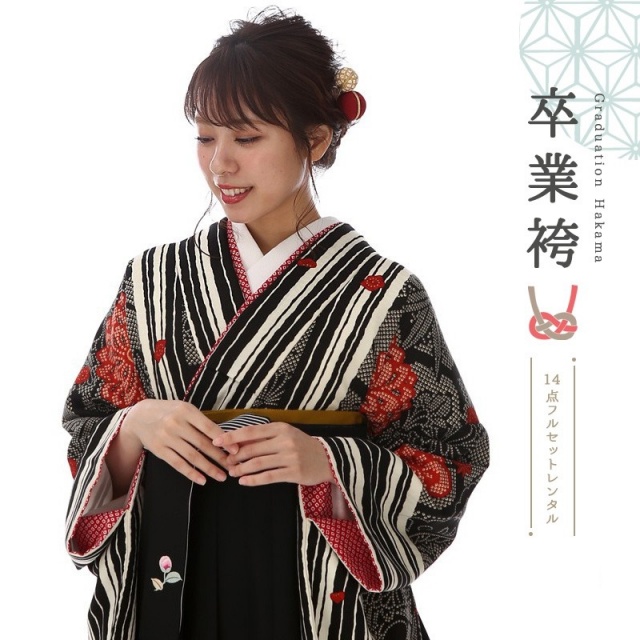 卒業式着物袴商品の画像