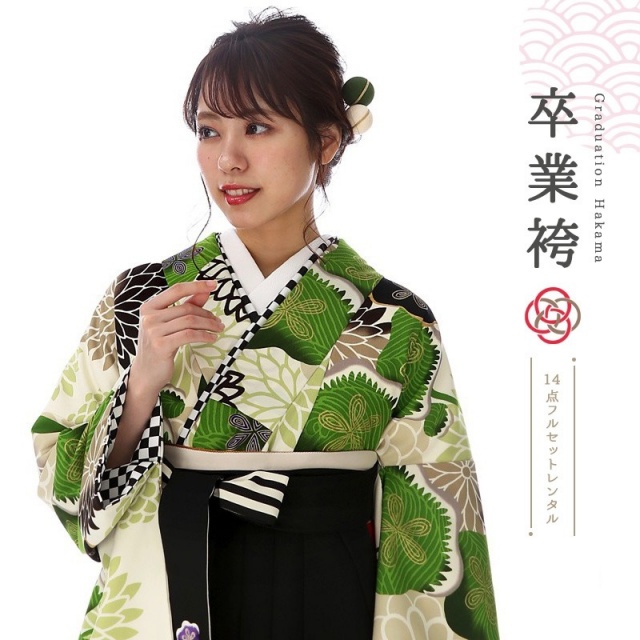 卒業式着物袴商品の画像