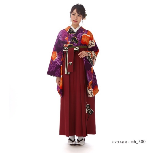 卒業式着物袴商品の画像