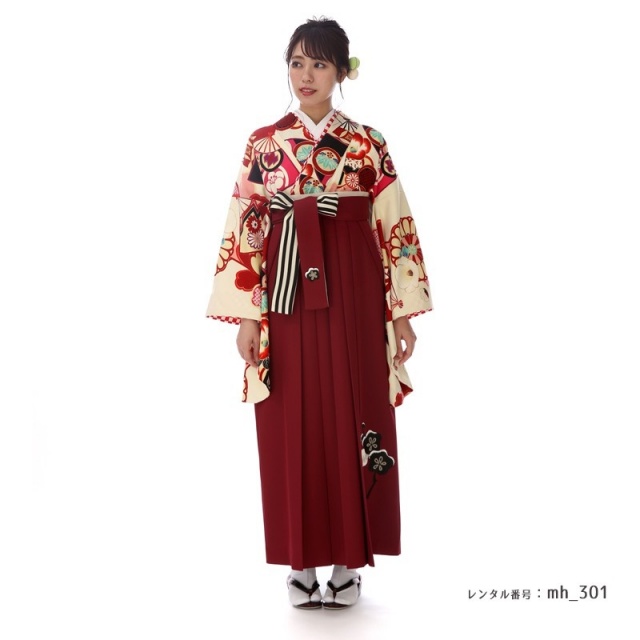 卒業式着物袴商品の画像