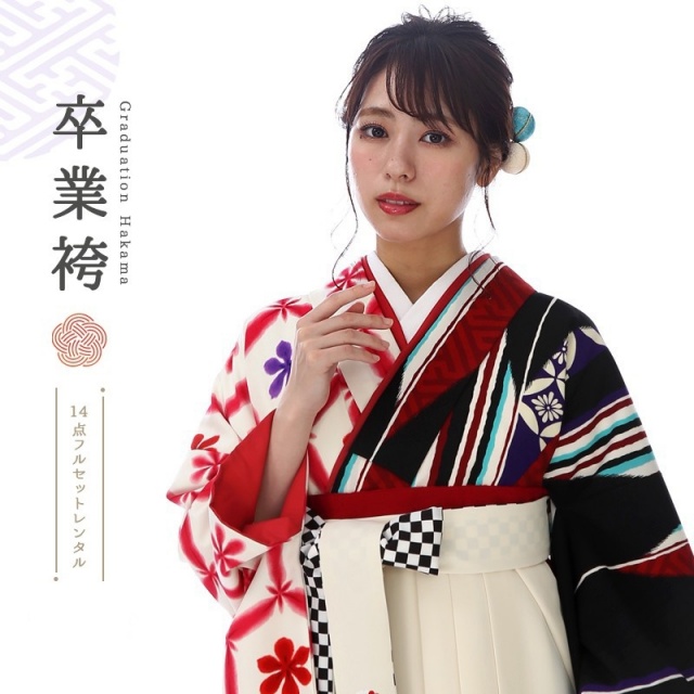 卒業式着物袴商品の画像