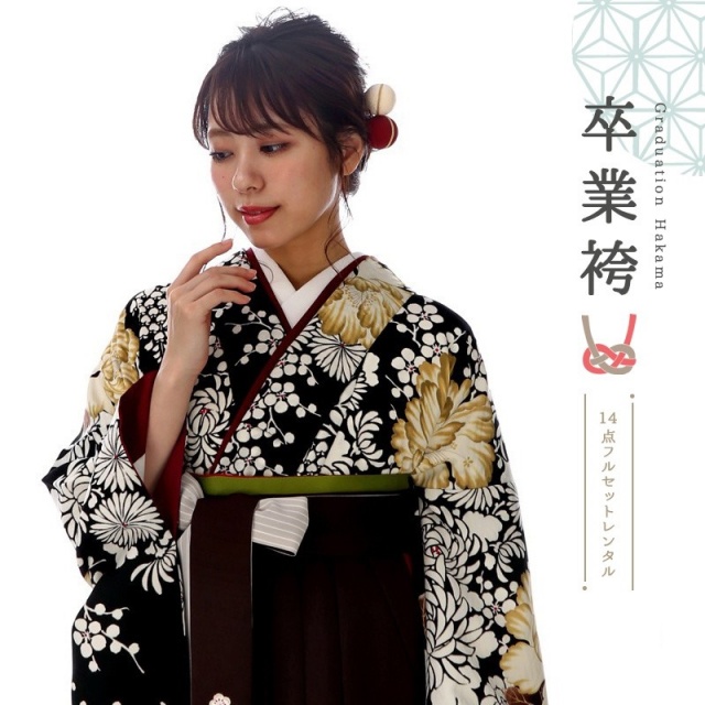 卒業式着物袴商品の画像