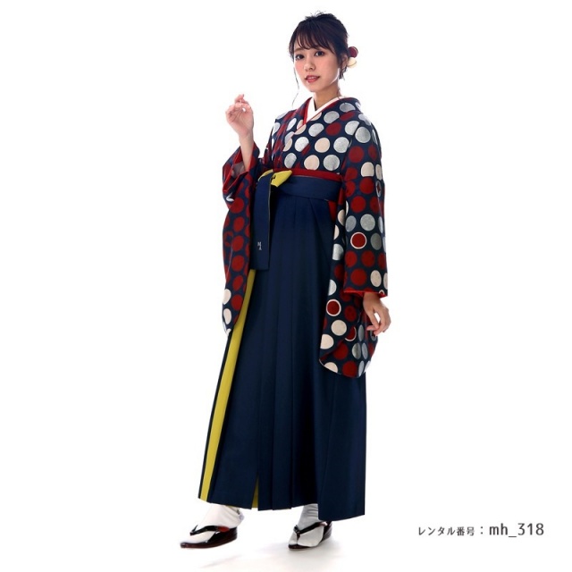卒業式着物袴商品の画像