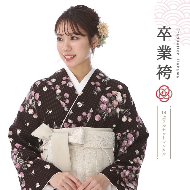 卒業式着物袴商品の画像