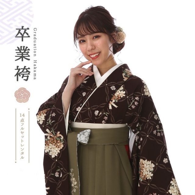 卒業式着物袴商品の画像